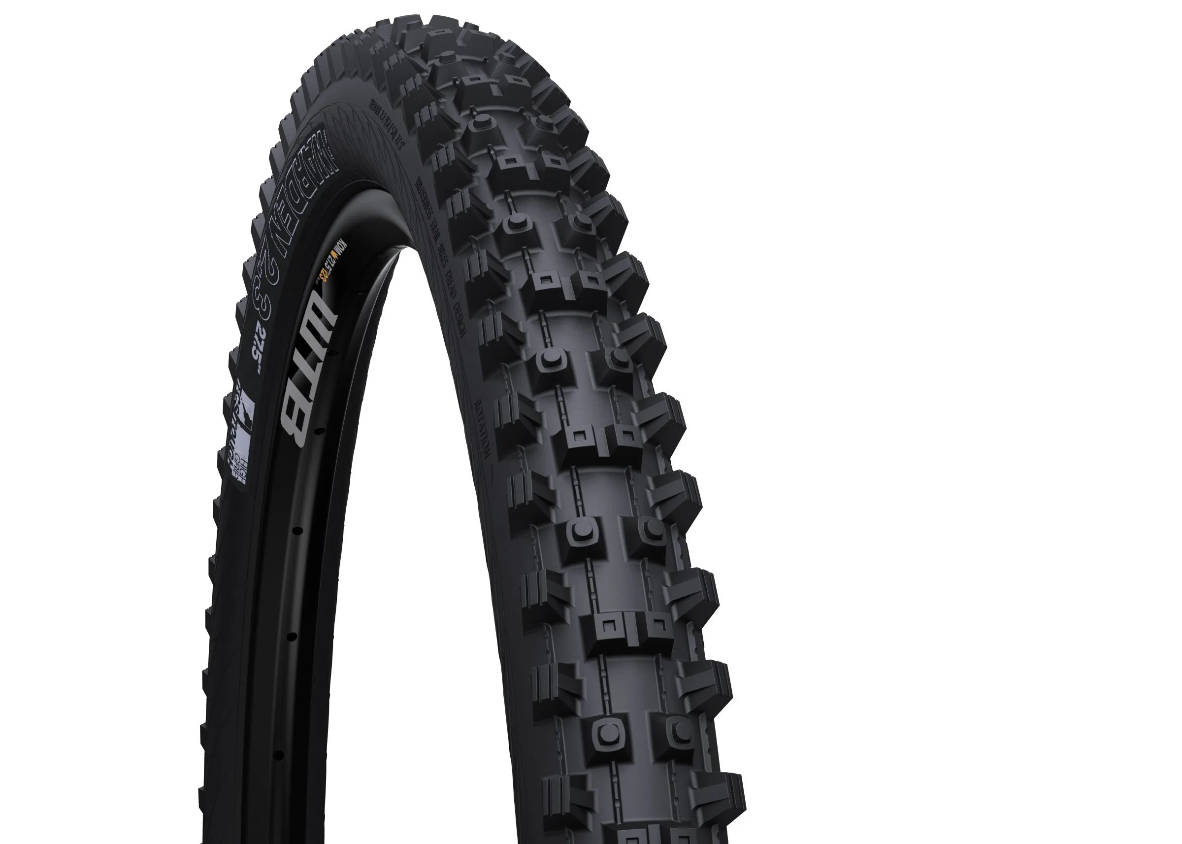 WTB Warden 2.3 TCS Tough/High Grip Tire 27.5-Inch - Ideal for All Mountain, Enduro & Muddy Conditions