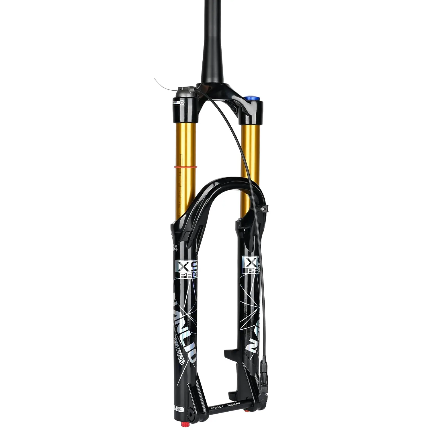 X9 Pro Mountain Bike Suspension Fork - Adjustable Damping, 140/160MM Travel, Fits 26/27.5/29 Inches