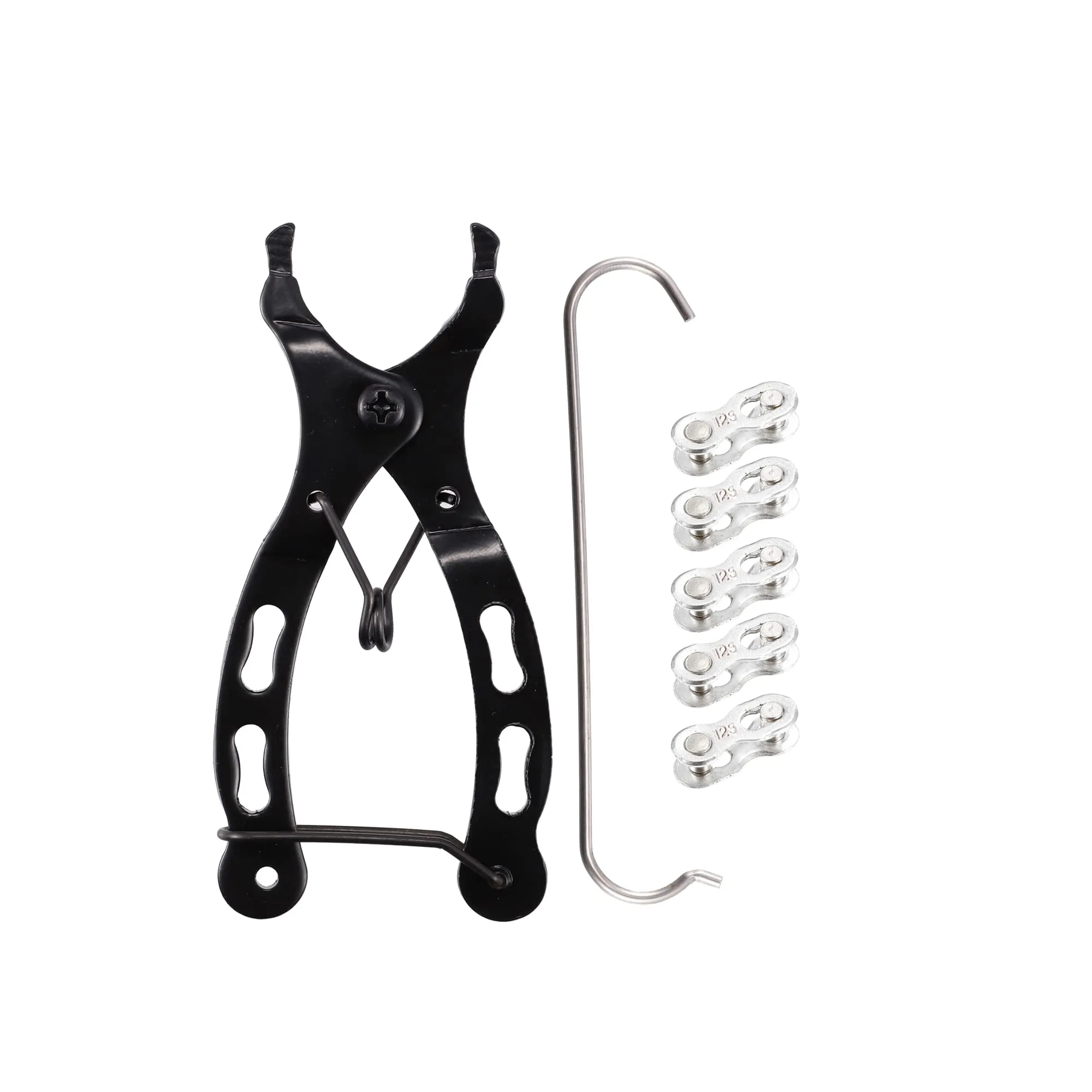 X AUTOHAUX Universal Bike Chain Repair Tool Kit with 5 Quick Link Connectors for 6/7/8 Speed Bikes