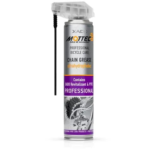 XADO Mottec Ultra-Waterproof Bicycle Chain Grease 200ml - Protects Against Rust, Wear & Dirt