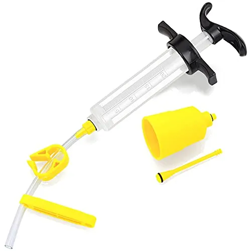 YAKAMOZ Hydraulic Bike Brake Bleed Kit for Shimano MTB Disc Brakes - Mineral Oil Tool Set