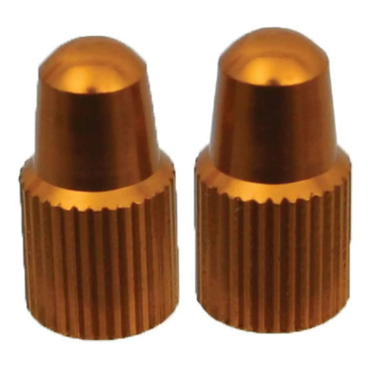 YOKOZUNA ALLOY VALVE CAPS PRESTA GOLD PAIR - Premium Alloy Valve Caps for Enhanced Performance