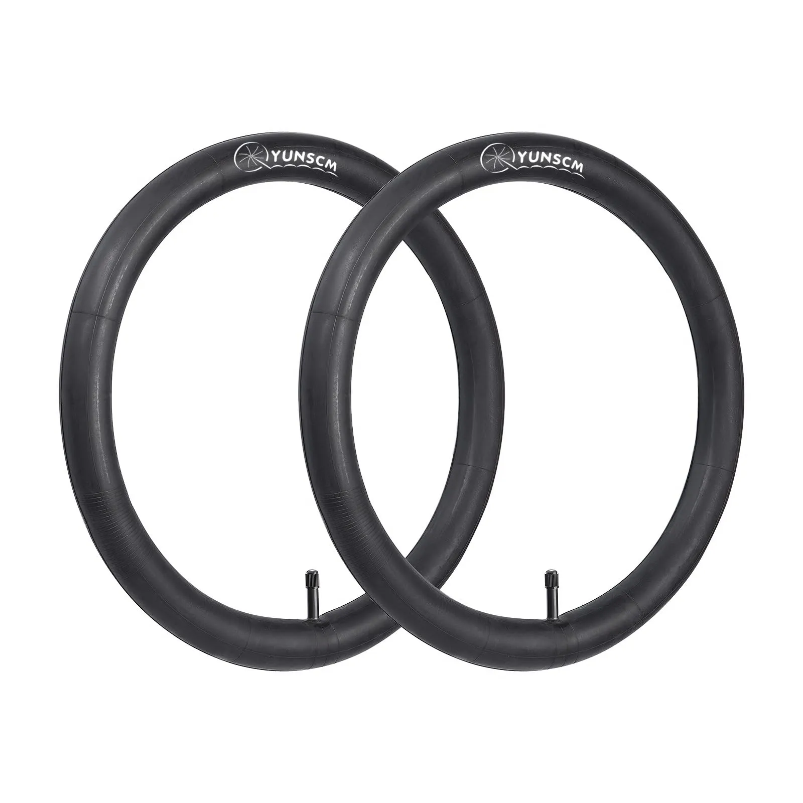 YunSCM 16' Bicycle Inner Tubes 16X2.125/2.4 AV32mm Schrader Valve - Durable Kid Bike Tire Tubes
