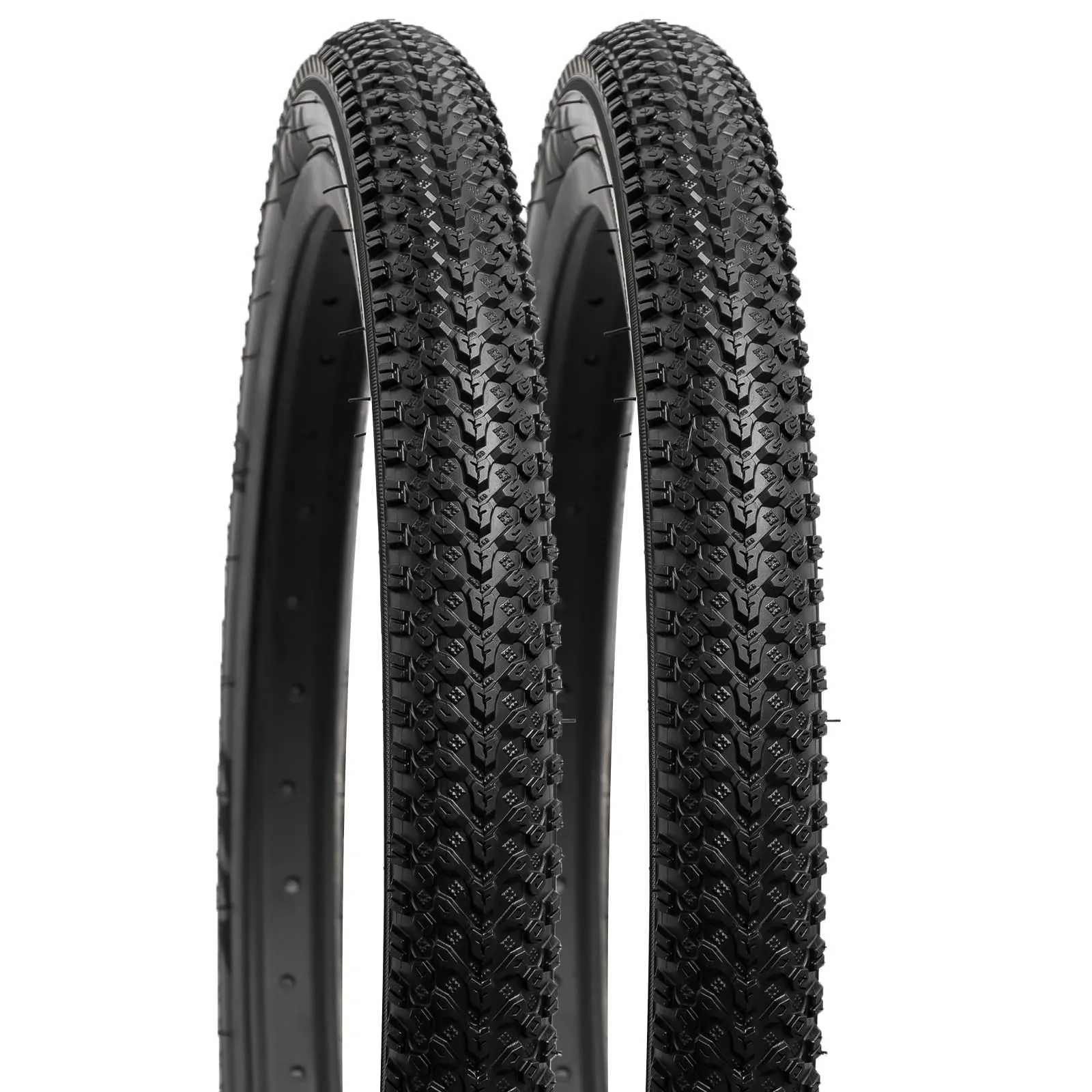 YUNSCM 16' Bike Tires & Tubes Set, 2-Piece, 16x1.95, Compatible with 16x1.75/2.0, Durable & Foldable