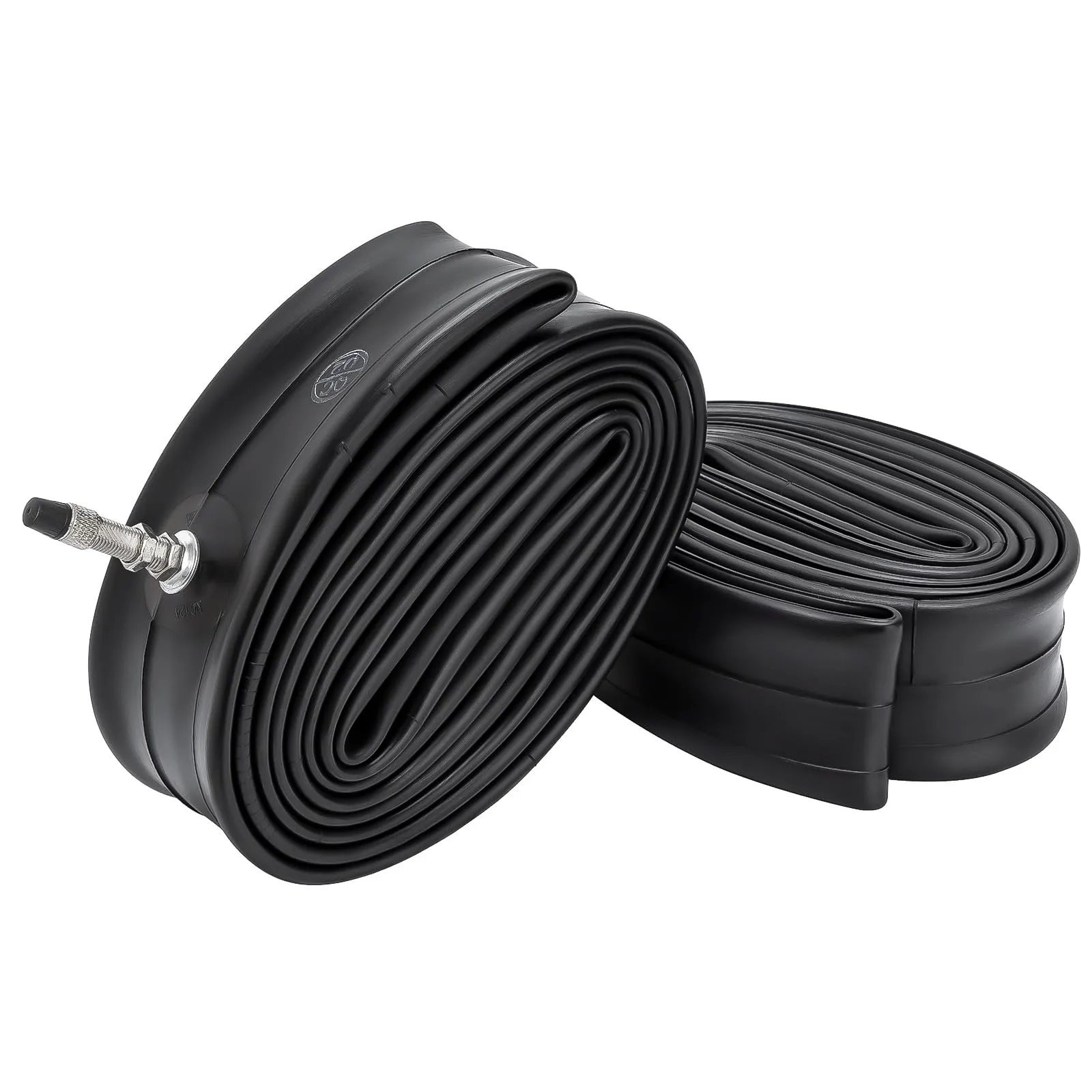 YUNSCM 2-Pack 26' Heavy Duty Bike Tire Tubes - Premium Butyl Rubber for 26 x 1 3/8 Tires