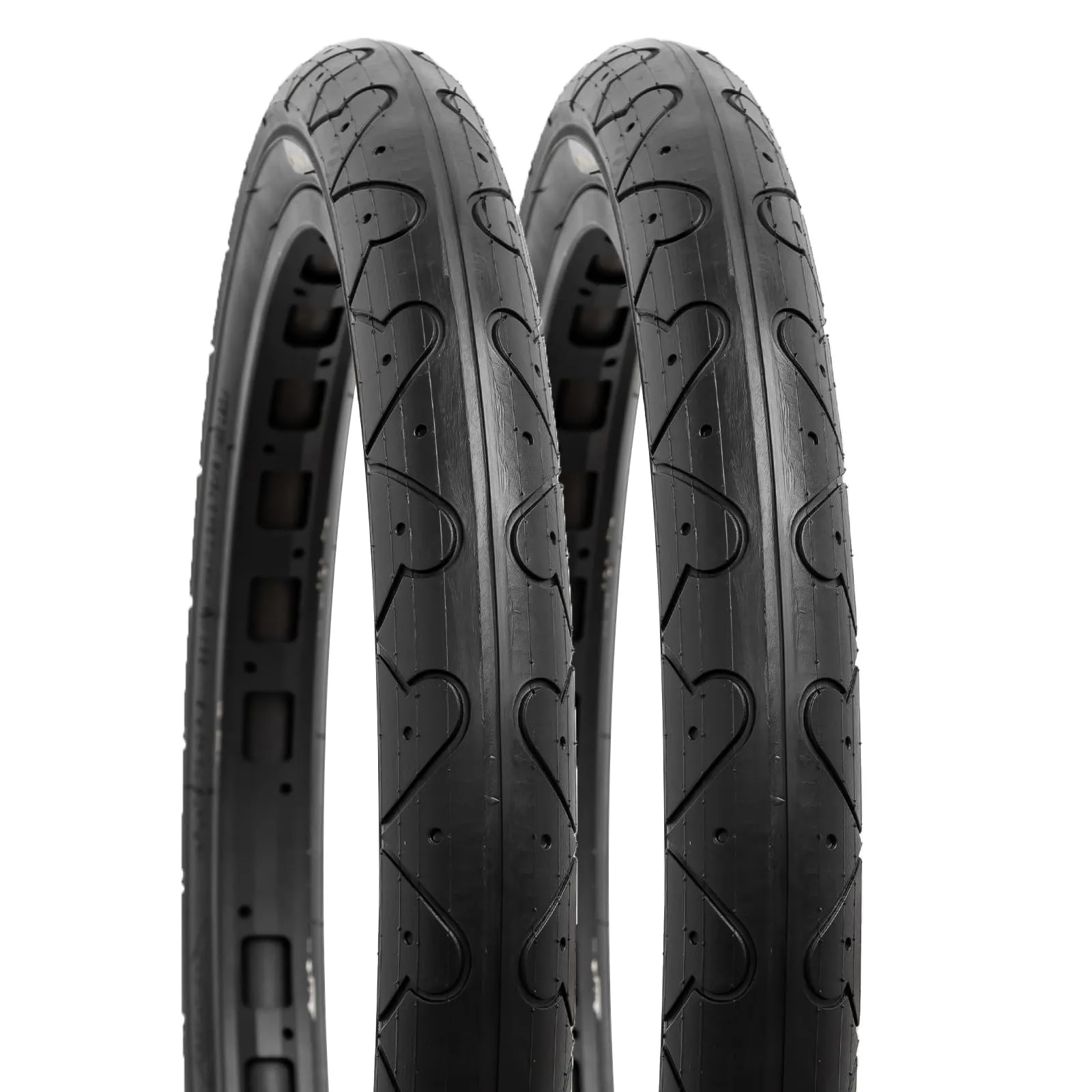 YUNSCM 2-PCS 20' Road Bike Tires and Tubes Set, 20x2.125, Compatible with 20x1.95-2.15 Sizes
