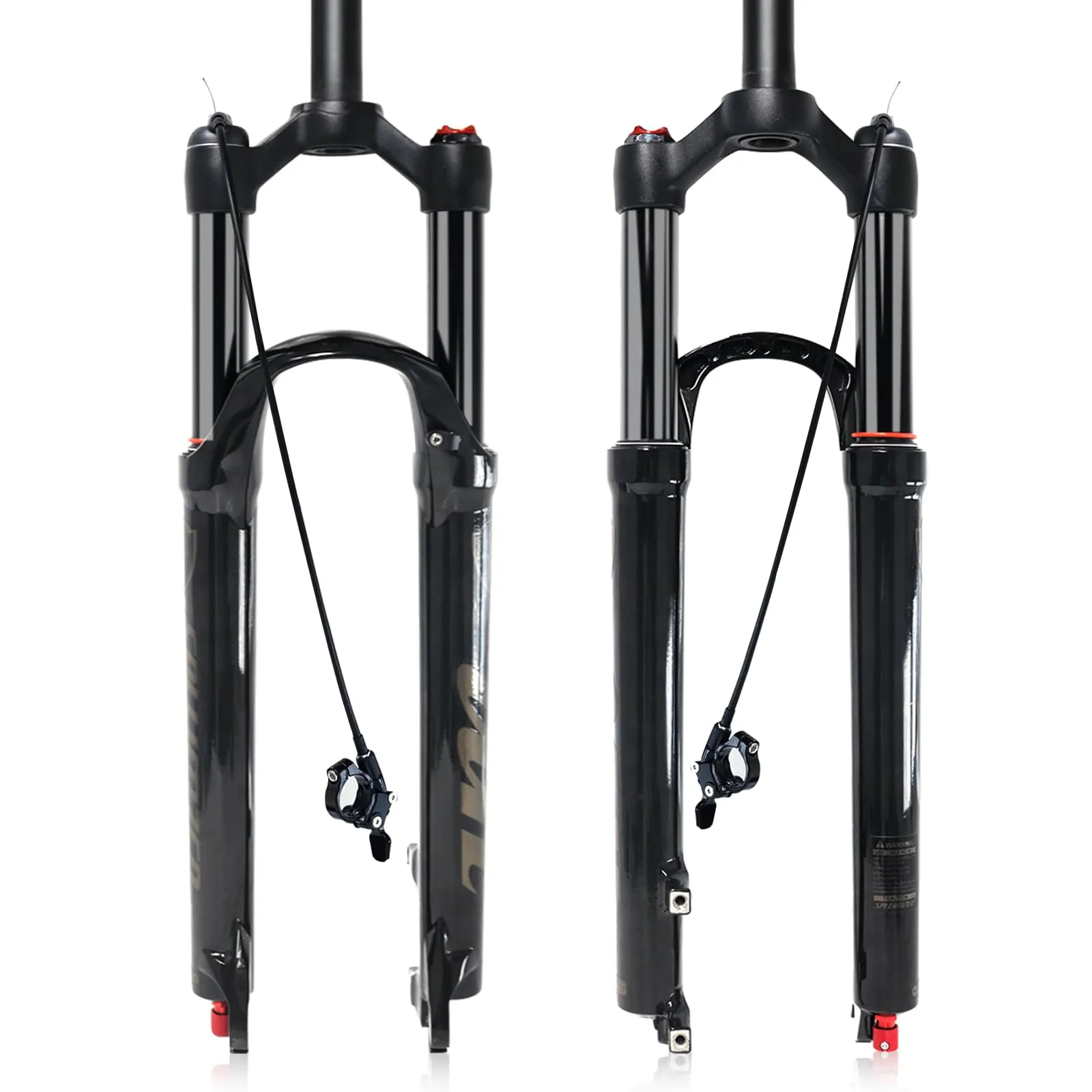 ZTZ Mountain Bike Fork - Ultralight 26/27.5/29 Inch Suspension Air Fork with Rebound Adjustment